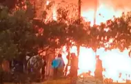 Villa El Salvador: Incendio de fuertes proporciones destruye una vivienda al sur de Lima
