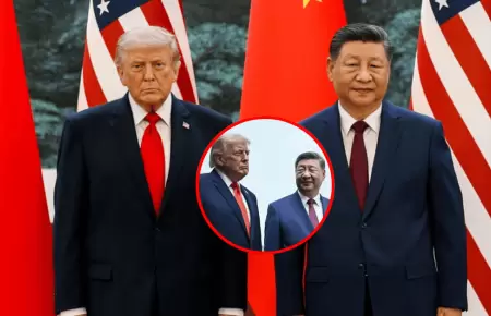 Donald Trump y Xi Jinping se re�nen en Beijing