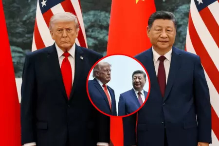 Donald Trump y Xi Jinping se re�nen en Beijing