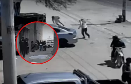 Asesinan a balazos a hombre en taller mec�nico en el distrito de Castilla