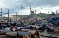Golpe a la minería informal: FF. AA. destruyen 15 campamentos y material valorizado en casi S/ 2 millones en Madre de Dios