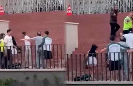 Futbolista atacado en centro comercial de Estambul.