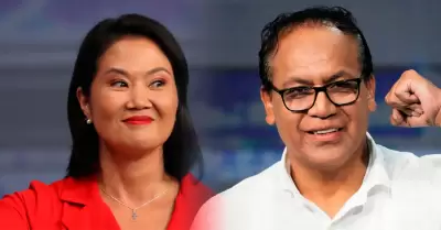 Keiko Fujimori / Roberto S�nchez.