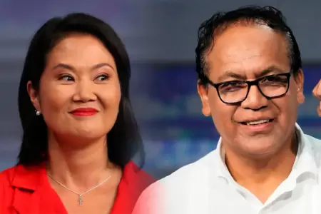 Keiko Fujimori y Roberto S�nchez a segunda vuelta