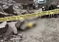 Hallan muerto a joven desaparecido en descampado de Huayc�n: la v�ctima presentaba m�ltiples impactos de bala