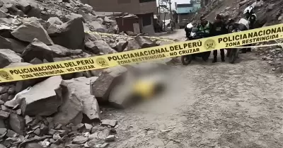 La v�ctima fue hallada en una zona completamente desolada
