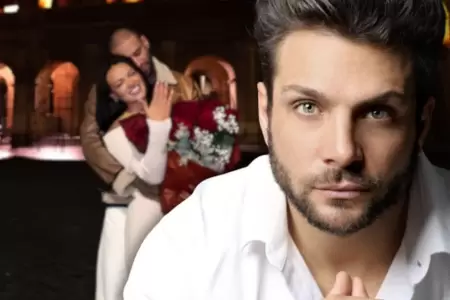 Nicola Porcella lanza cumplido a Angie Arizaga