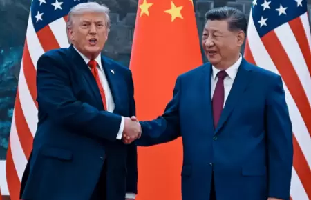 Donald Trump y Xi Jinping ponen fin a hist�rico encuentro en Pek�n