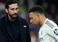 Kylian Mbapp� asegura ser el 4to delantero del Real Madrid y Arbeloa le responde: "Yo decido qui�n juega"