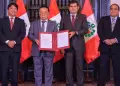 Presidente Jos� Balc�zar firma aut�grafa de ley que prioriza uso de sedes educativas para elecciones
