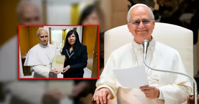 El Pont�fice mand� una fraternal bendici�n al Per� a trav�s de Janet Tello.