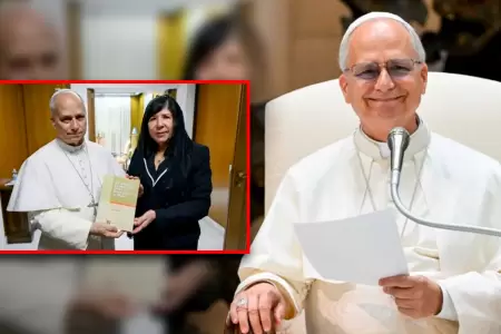 El Pont�fice mand� una fraternal bendici�n al Per� a trav�s de Janet Tello.