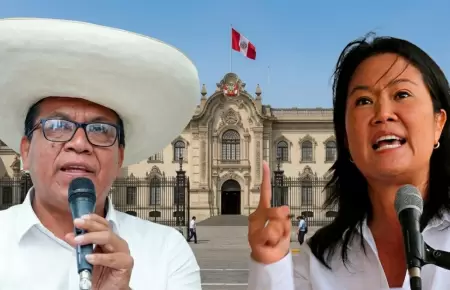 Roberto S�nchez asegur� que Keiko Fujimori es responsable de la crisis en el Per