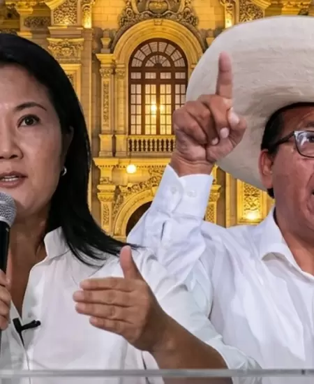 Keiko Fujimori y Roberto S�nchez