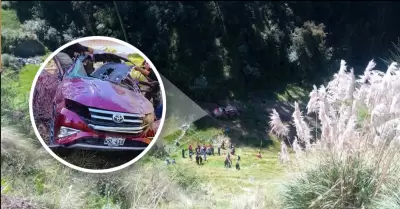 Fatal accidente en Ayacucho deja una ni�a muerta y tres heridos de gravedad