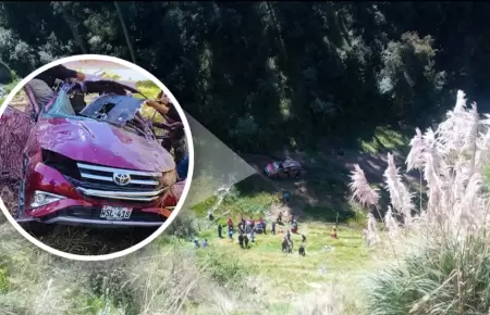 Fatal accidente en Ayacucho deja una ni�a muerta y tres heridos de gravedad