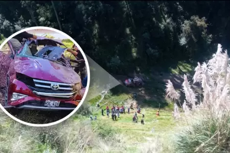 Fatal accidente en Ayacucho deja una ni�a muerta y tres heridos de gravedad