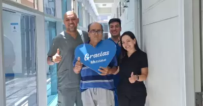 Operaci�n fue realizada por m�dicos especialistas del Hospital Luis Negreiros