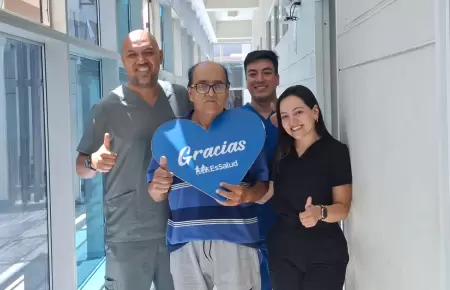 Operaci�n fue realizada por m�dicos especialistas del Hospital Luis Negreiros