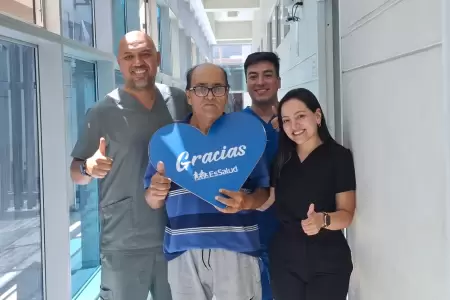 Operaci�n fue realizada por m�dicos especialistas del Hospital Luis Negreiros