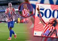 Atl�tico de Madrid homenaje� a Antoine Griezmann en su partido 500 y �ltimo con el club