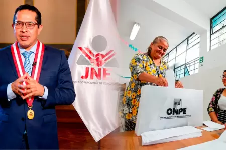 Roberto Burneo defendi� legitimidad electoral.