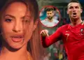 �Nueva indirecta?: Shakira incluye el gol de Cristiano Ronaldo provocado por Piqu� en adelanto del videoclip de "Dai Dai"