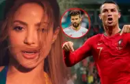 �Nueva indirecta?: Shakira incluye el gol de Cristiano Ronaldo provocado por Piqu� en adelanto del videoclip de "Dai Dai"