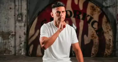 El delantero rompi� su silencio.