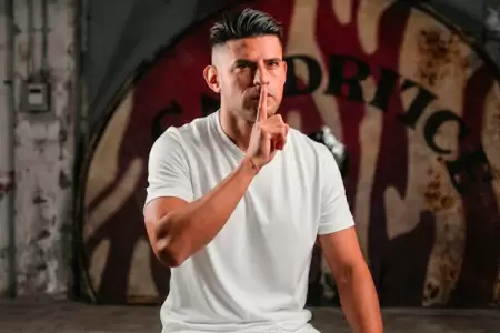 El delantero rompi� su silencio.