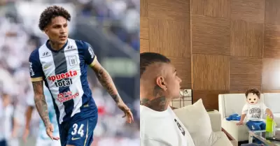Paolo Guerrero sue�a con que su hijo juegue en el Real Madrid