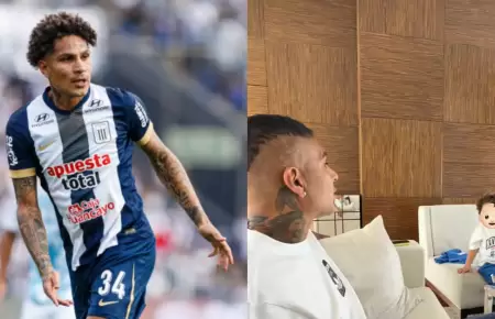 Paolo Guerrero sue�a con que su hijo juegue en el Real Madrid