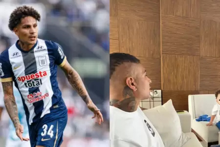 Paolo Guerrero sue�a con que su hijo juegue en el Real Madrid