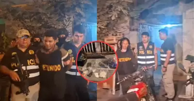 Capturan banda de secuestradores en El Agustino