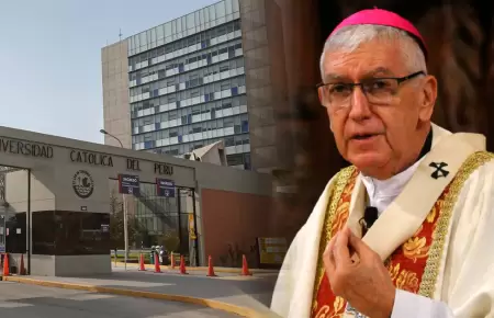 Cardenal Castillo respalda protesta estudiantil en la PUCP