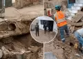 Alarma en VMT: Viviendas quedan en riesgo de colapso por rotura de tuber�a matriz en Nueva Esperanza