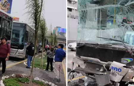 Nuevo triple choque se registr� en el Metropolitano.
