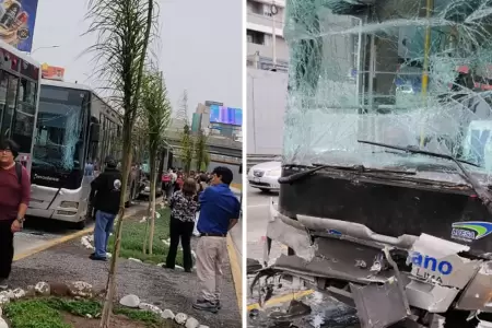 Nuevo triple choque se registr� en el Metropolitano.