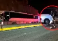M�ltiple choque en carretera dej� dos muertos y m�s de 40 heridos: Accidente en investigaci�n