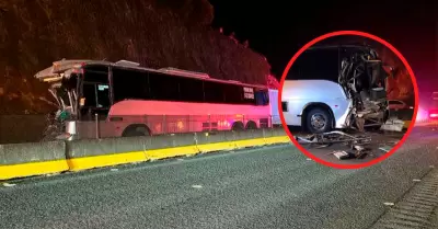 Accidente en Tepic-Guadalajara deja varios heridos.