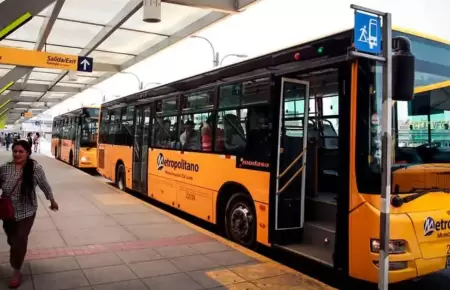 Nuevo paradero en el Metropolitano