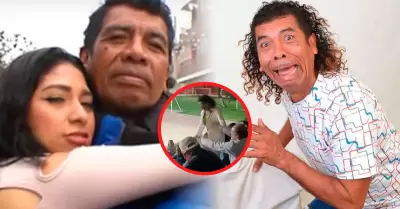 Hija de 'Cachay' se pronuncia tras agresi�n a su padre.