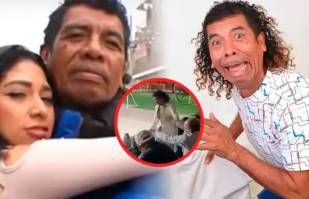 Hija de 'Cachay' se pronuncia tras agresi�n a su padre.