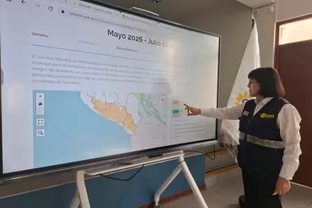 Senamhi orienta esfuerzos ante llegada de Fen�meno El Ni�o