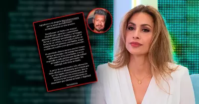 La modelo anunci� que tomar� medidas contra quienes se refieran a ella sobre el 