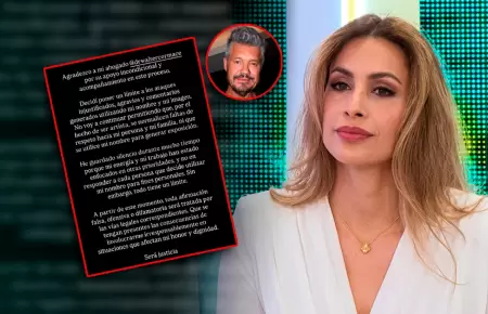 La modelo anunci� que tomar� medidas contra quienes se refieran a ella sobre el