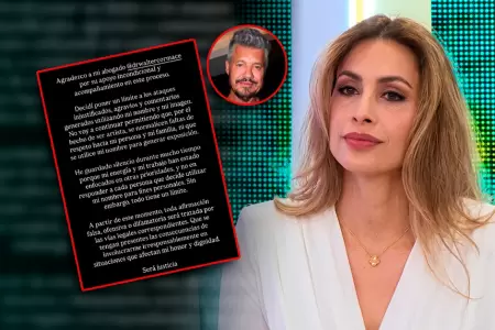 La modelo anunci� que tomar� medidas contra quienes se refieran a ella sobre el 