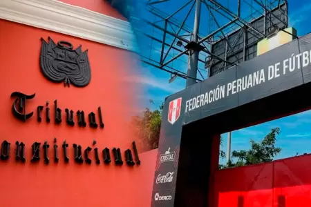 La FPF anunci� que el TC no toma situaciones en cuenta.