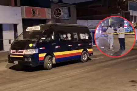 Extorsionadores asesinan chofer de combi y hieren a pasajera