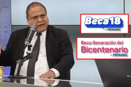 Ejecutivo atender� presupuestos para Beca 18 y Generaci�n Bicentenerio
